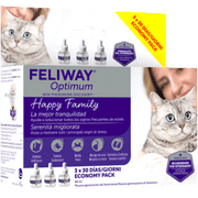 Feliway Optimum Recharge pour diffuseur 3x48 ml Anti-stress pour chats