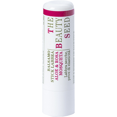 Bioearth Baume à lèvres en stick à l'aloès et à la rose musquée 1 pièce