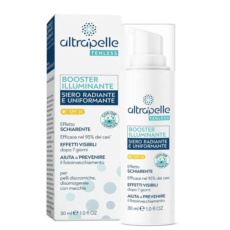 Altrapelle Tenless Booster Sérum Éclaircissant et Unifiant 30 ml