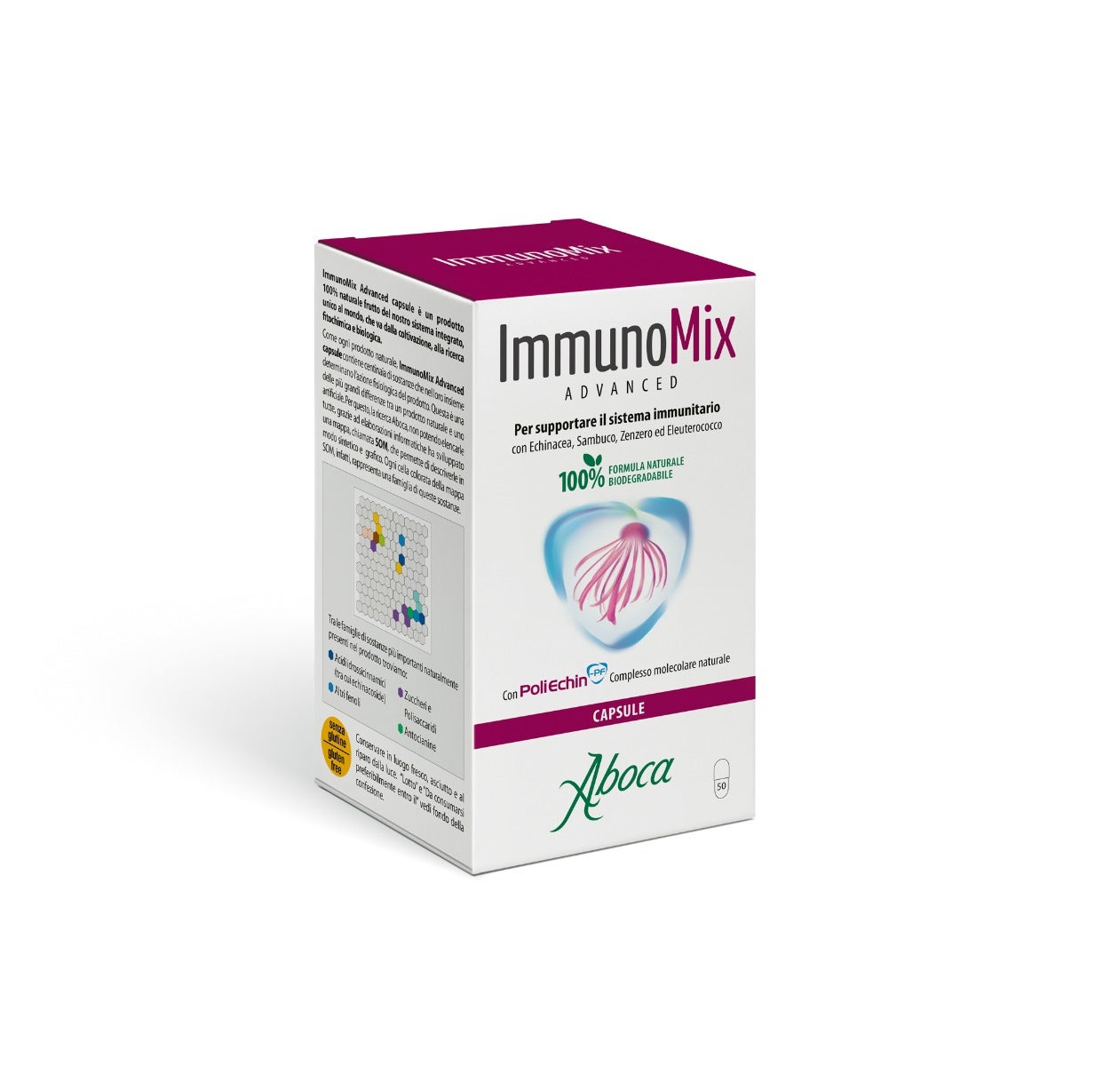 Aboca Immunomix Advanced Potenzia le Difese Immunitarie 50 Capsule