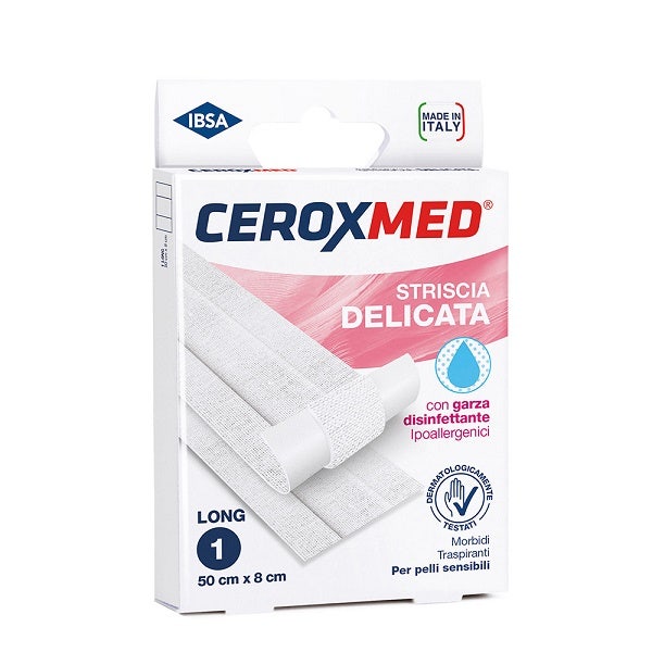 Ceroxmed Bande délicate 50 x 8 cm, 1 pièce