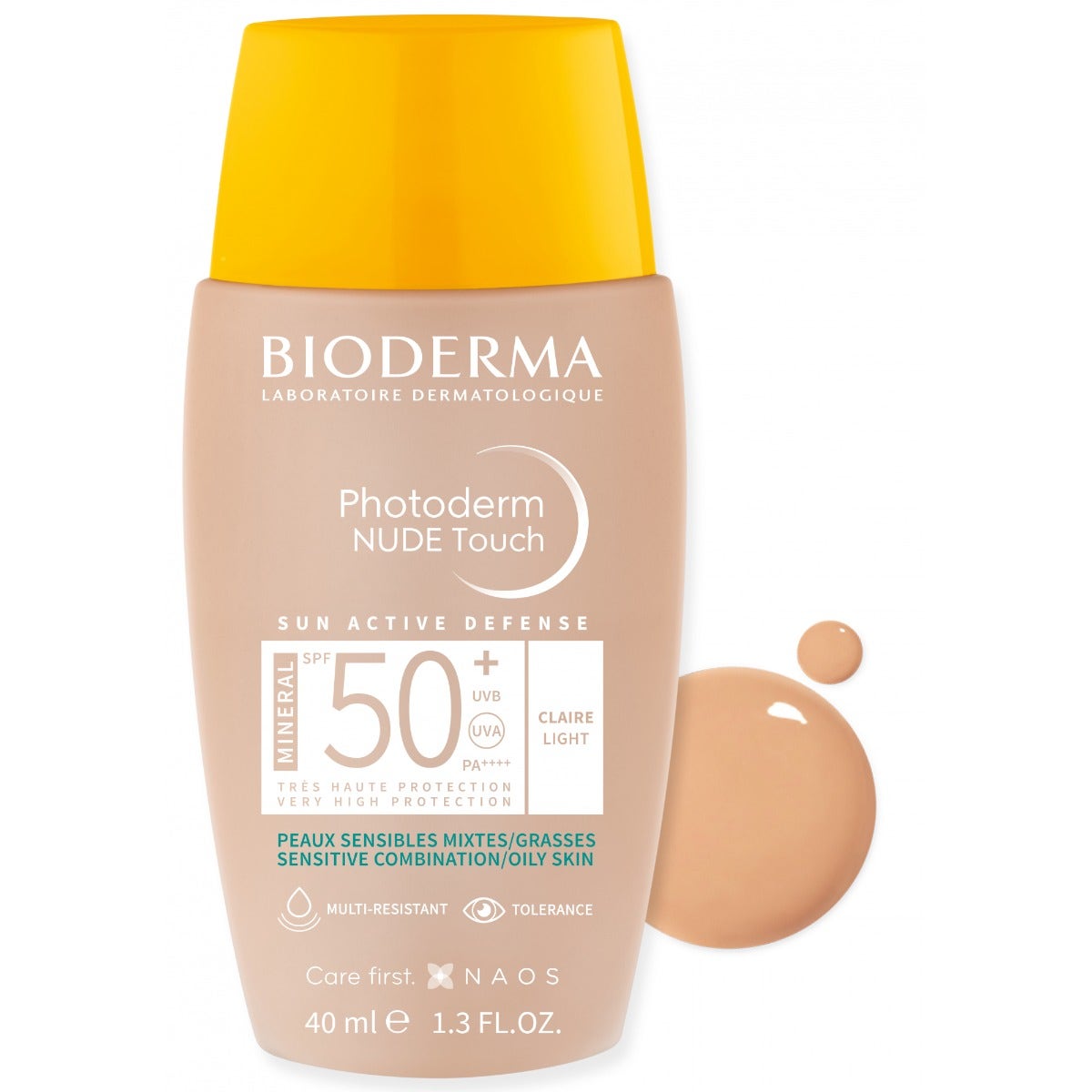 Bioderma Photoderm Nude Touch Mineral SPF50+ Tonalità Chiara 40ml