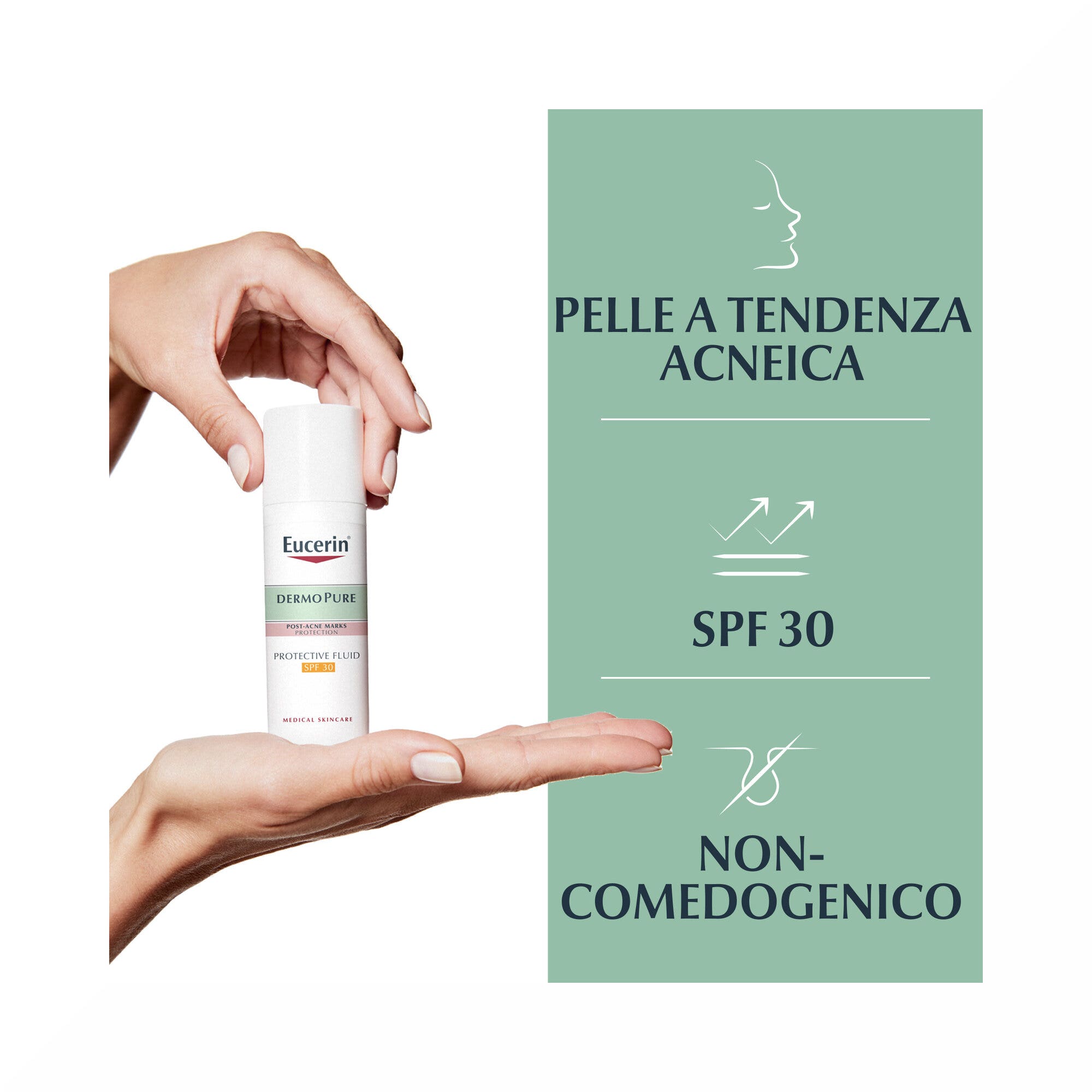 Eucerin Dermopurifyer Oil Control SPF 30 Fluido Protettivo 50ml