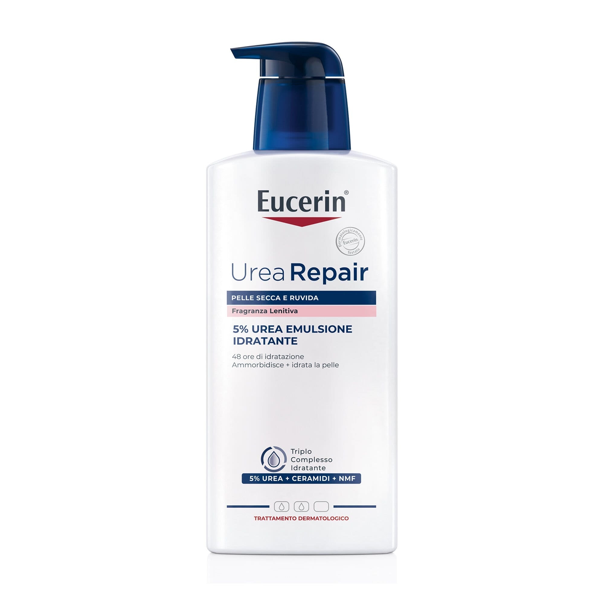 Eucerin Urearepair Plus 5 % d'urée, émulsion hydratante 400 ml
