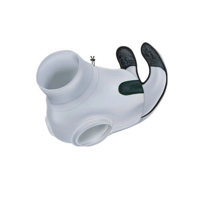 Trixie Body Protettivo veterinario per gatti taglia S-M colore grigio