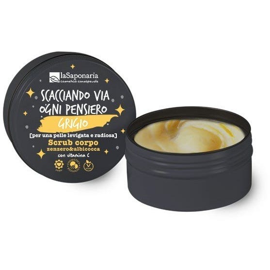 La Saponaria Scrub Corpo Zenzero Albicocca 75ml