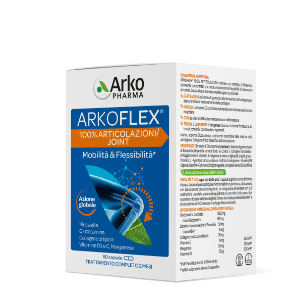 Arkopharma Arkoflex 100 % Articulations 60 gélules