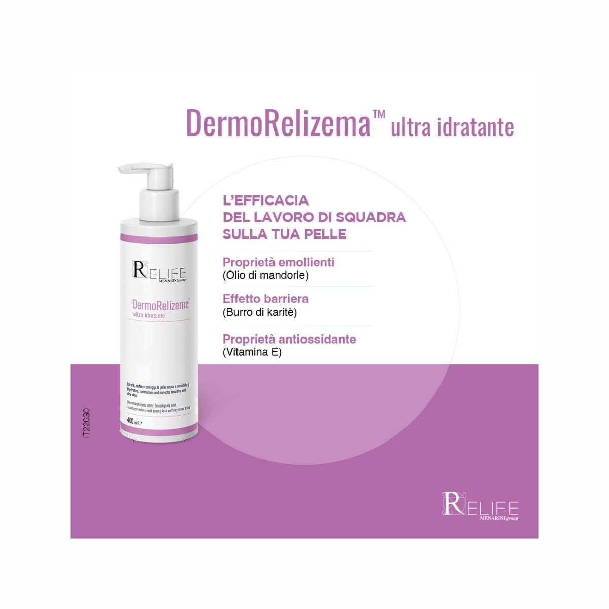 Relife Dermorelizema Ultra Hydratant 400 g
