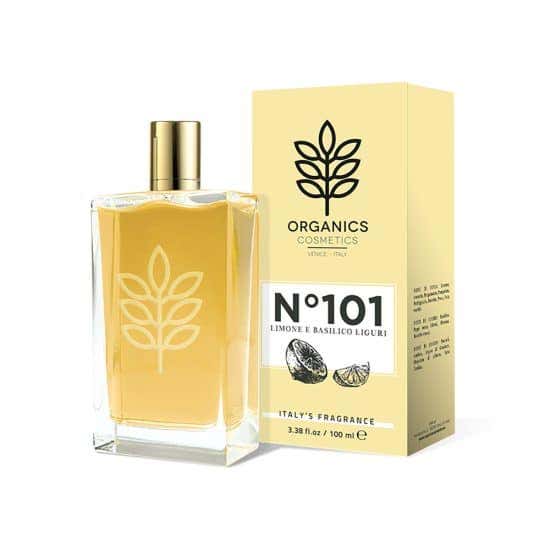 Organics Cosmetics Parfum italien n° 101 Citron et basilic de Ligurie 100 ml