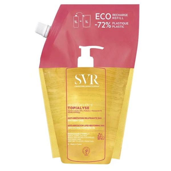 SVR Topialyse Huile Lavante Recharge Nettoyant Corps Anti-Démangeaisons 1L