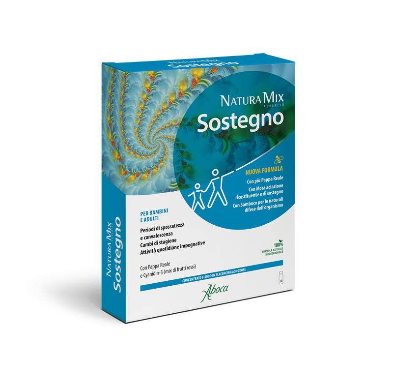 Aboca Natura Mix Advanced Soutien 10 flacons de 15 ml