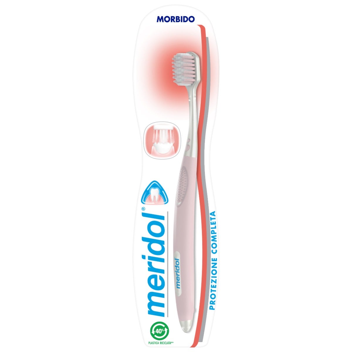 Meridol Brosse à dents souple Protection complète 1 pièce