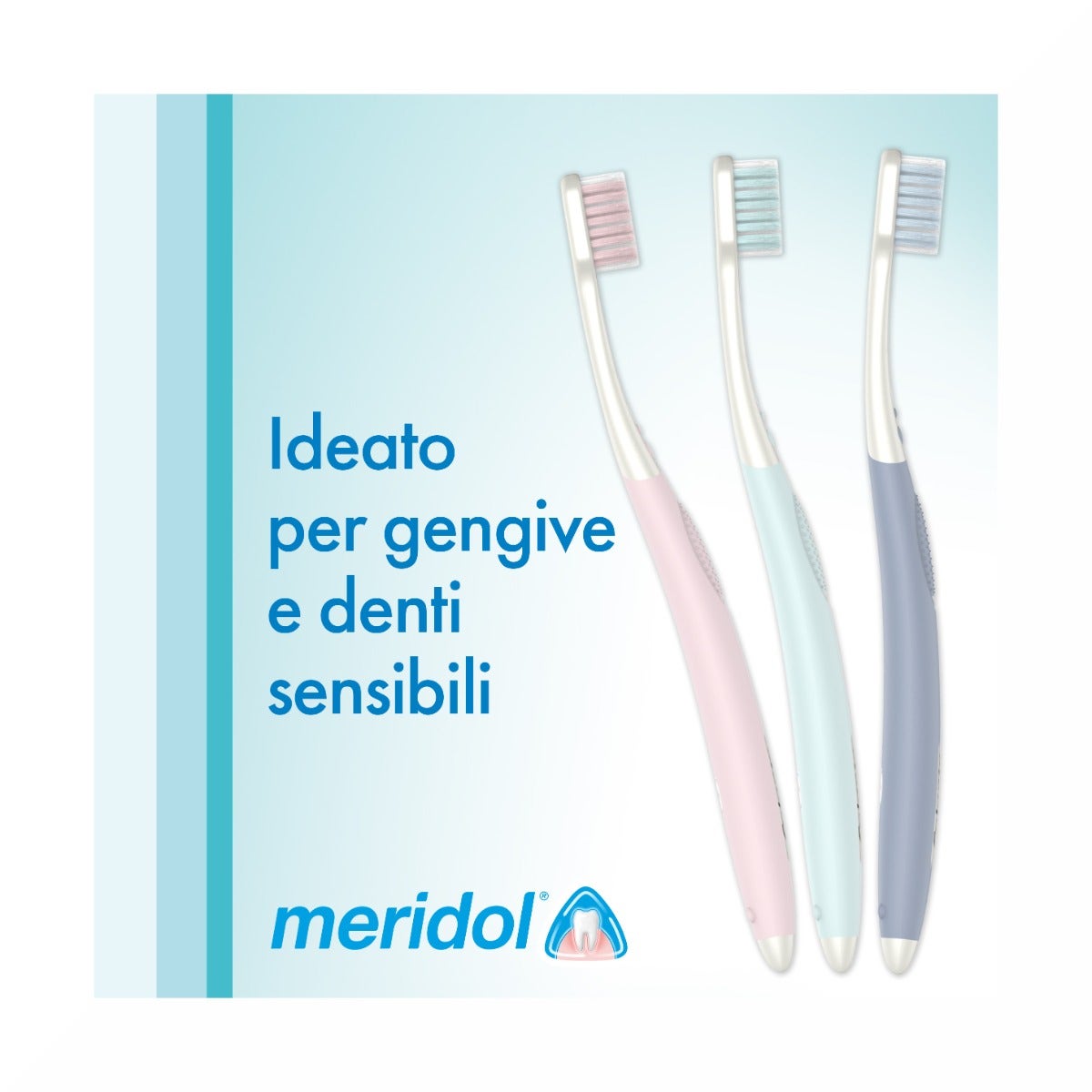 Meridol Brosse à dents souple Protection complète 1 pièce