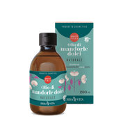 Erba Vita Huile d'amande douce naturelle, produit cosmétique pour le corps, 200 ml