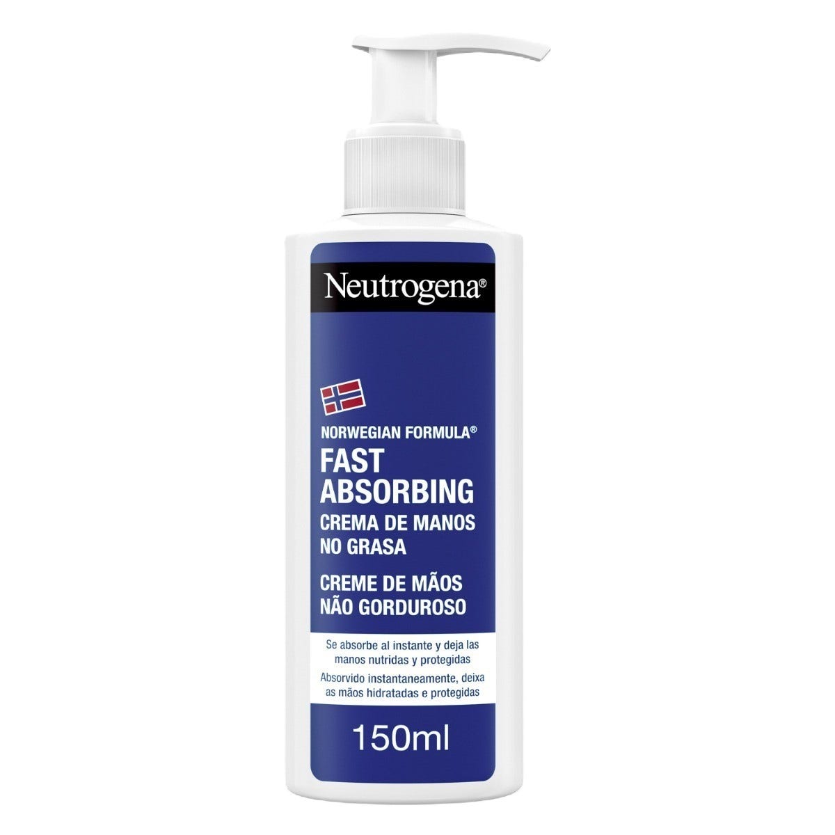 Neutrogena Crème pour les mains à la formule norvégienne à absorption rapide 150 ml