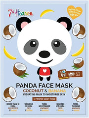 7th Heaven Masque en tissu pour le visage imprimé panda adultes/enfants 8 ans et plus