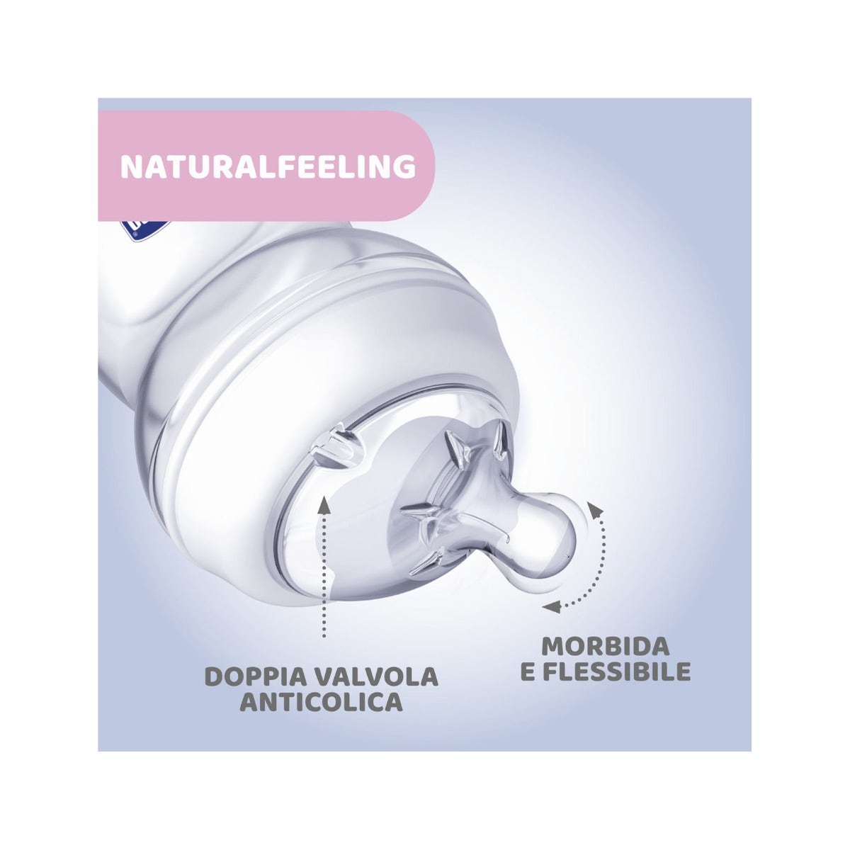 Chicco Biberon Natural Feeling Débit Lent 150 ml 0 Mois+