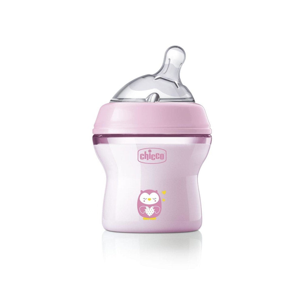 Chicco Biberon Natural Feeling Débit Lent 0 Mois+ Fille 150 ml