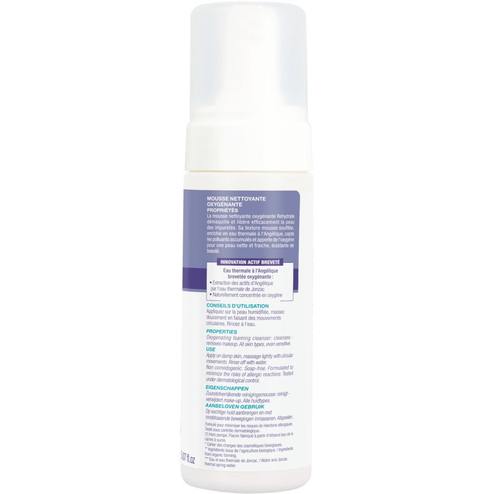 Eau Thermale Jonzac Mousse Nettoyante Oxygénante Réhydratante Visage 150 ml