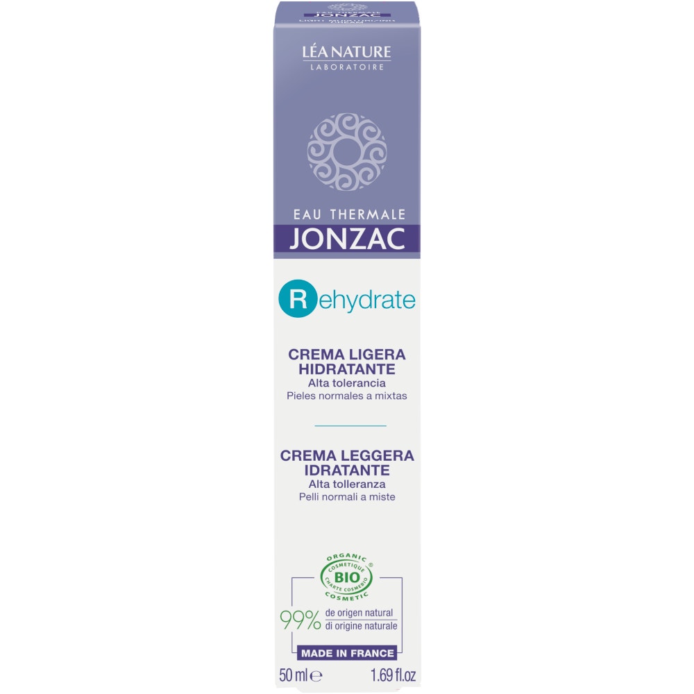 Eau Thermale Jonzac Crème Légère Hydratante Réhydratante Visage 50 ml