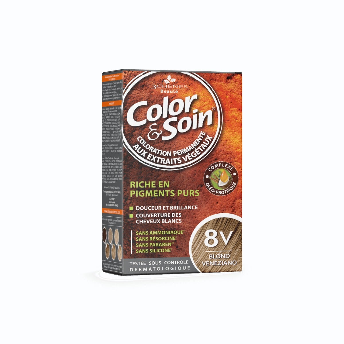 Les 3 Chenes Color & Soin Kit Tinta Capelli 8V Biondo Veneziano