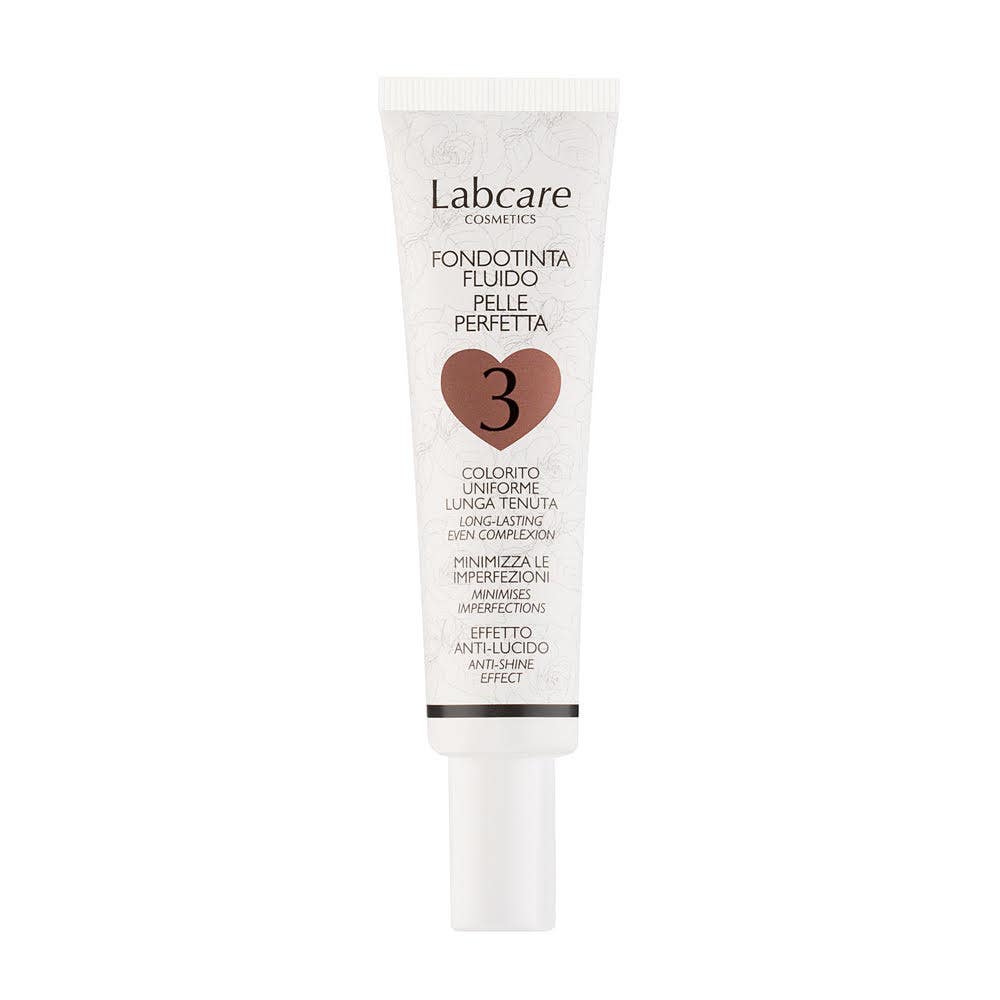 Labcare Fondotinta Fluido Pelle Perfetta Tonalità 3 30ml