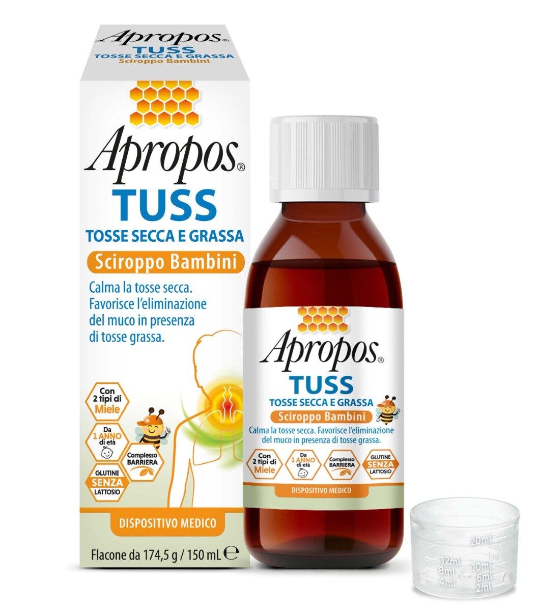 Apropos Tuss Sirop pour enfants 150 ml