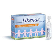 Libenar Solution saline hypertonique 3 % pour inhalation, 30 ampoules en aérosol