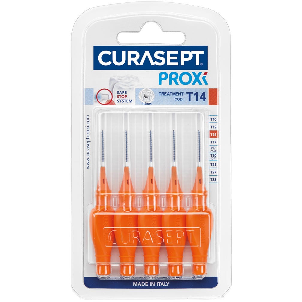Curasept Proxi T14 Ocre/Or foncé 6 pièces