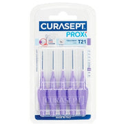 Curasept Brosse à dents Proxi Violet T21 6 pièces