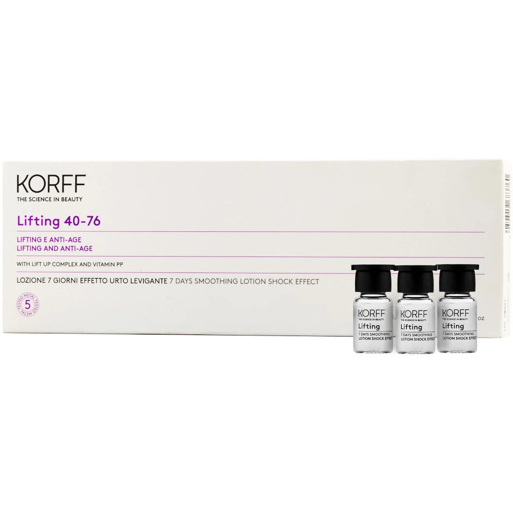 Korff Lifting 40-76 Lotion 7 jours Effet lissant intensif 7 x 2 ml