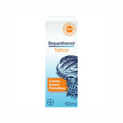 Bepanthenol Tattoo Crème solaire très haute protection SPF50+ pour tatouages au panthénol 50 ml