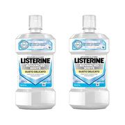 Listerine Advanced White Bain de bouche au goût délicat Lot de 2 x 500 ml