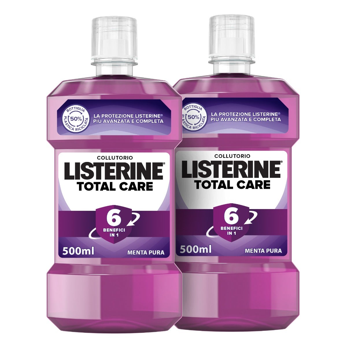 Listerine Total Care Bain de bouche 2x500 ml