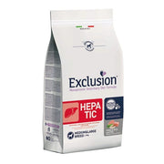 Exclusion Monoprotein Veterinary Diet Formula Hepatic Croquettes Porc/Riz/Pois pour Chiens, Sac de 2 kg