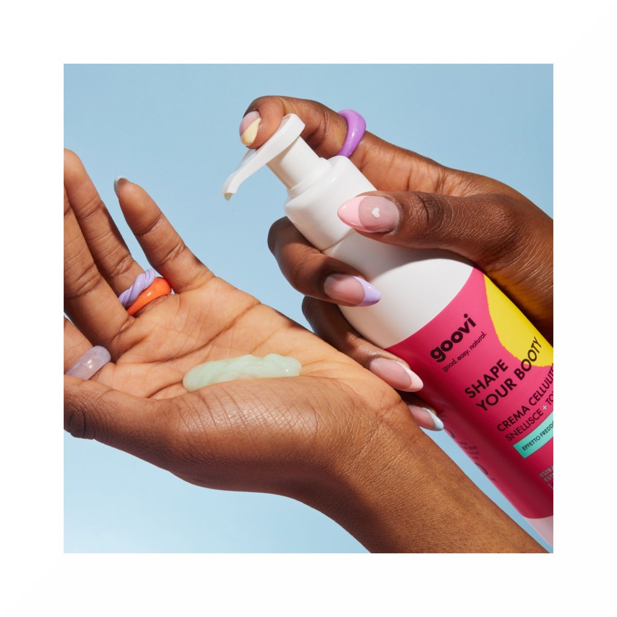 Goovi Crème anticellulite à effet rafraîchissant 240 ml