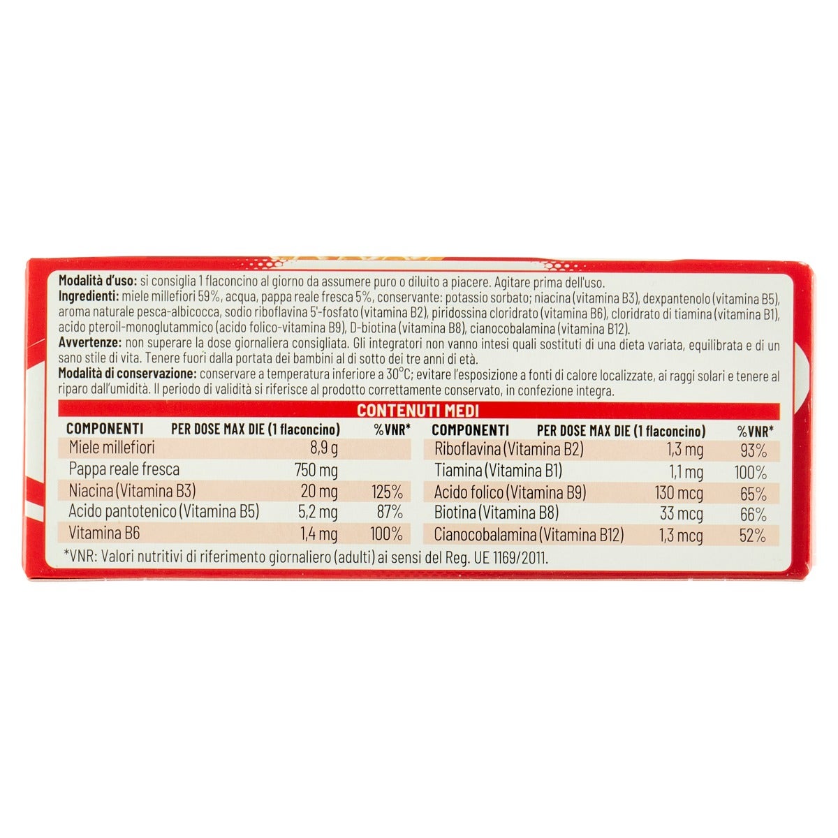 Equilibra Pappa Reale Fresca 10 Flaconcini Monodose