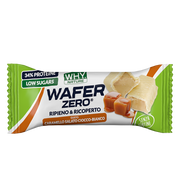 Whynature Wafer Zero Saveur Caramel Salé et Chocolat Blanc 35 g