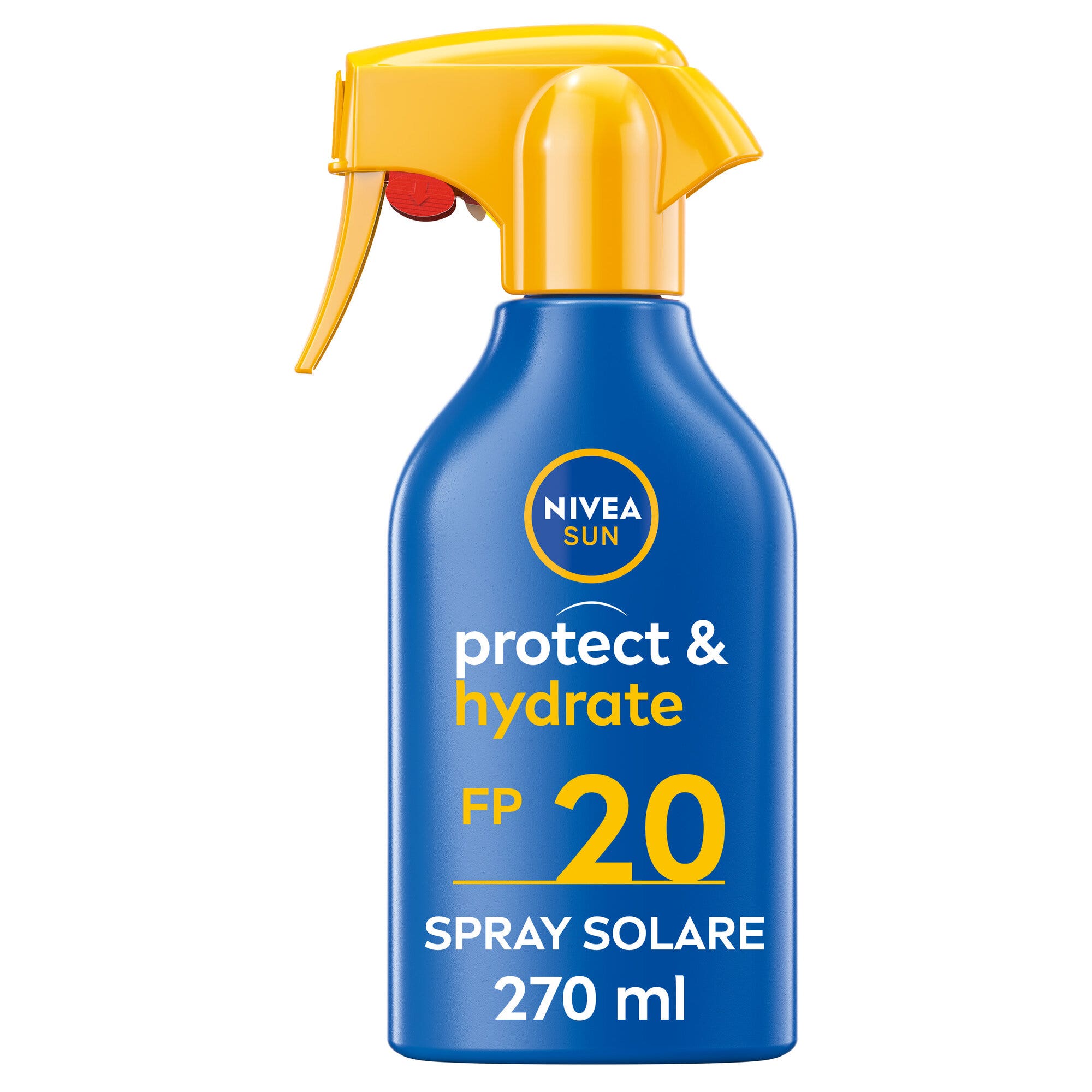 Nivea Sun Spray Solaire Protect & Hydrate SPF 20 Crème Solaire Hydratante 48 Heures 270 ml