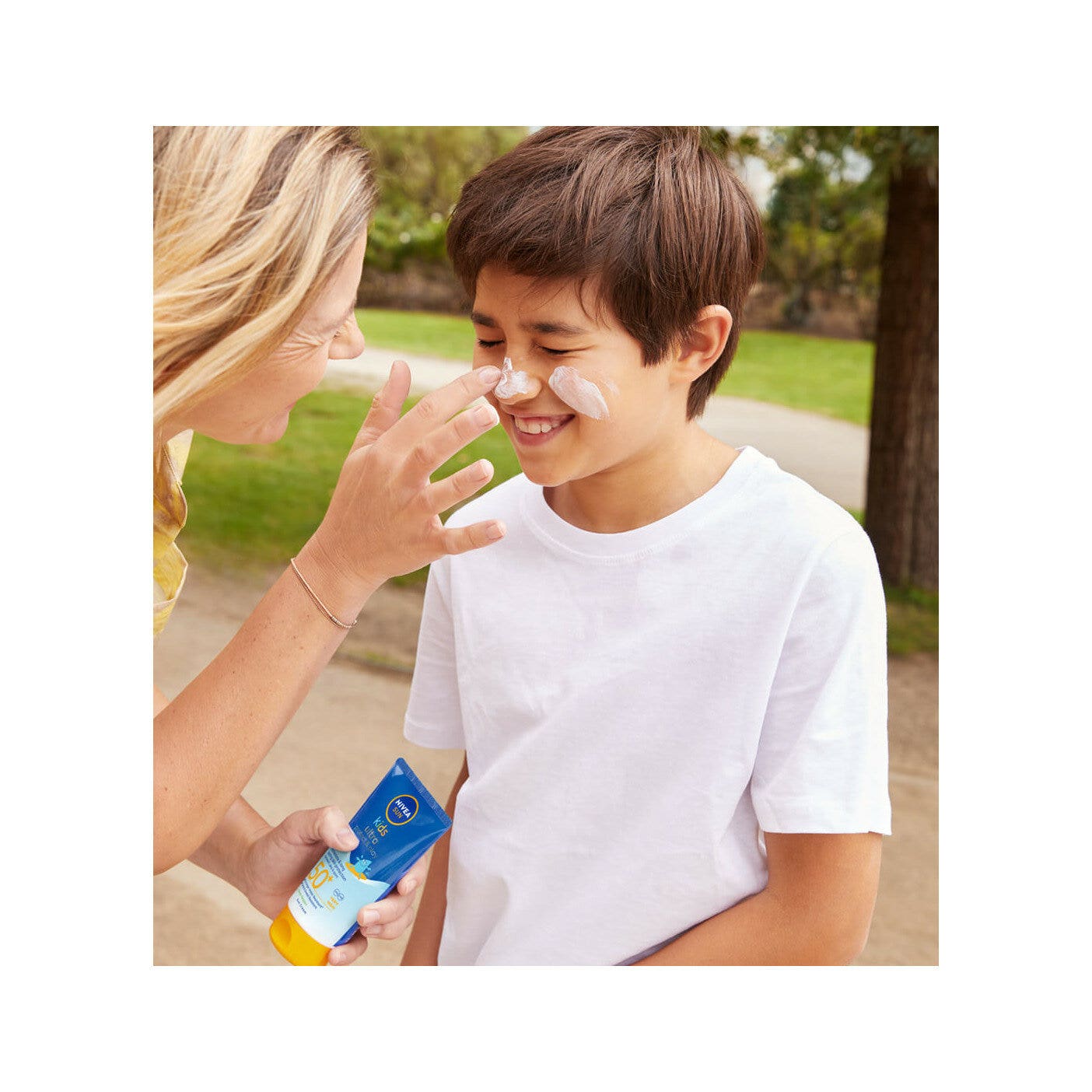 Nivea Sun Lait Solaire Kids Ultra Protect & Play SPF 50+ Crème Solaire Enfants Waterproof 150 ml