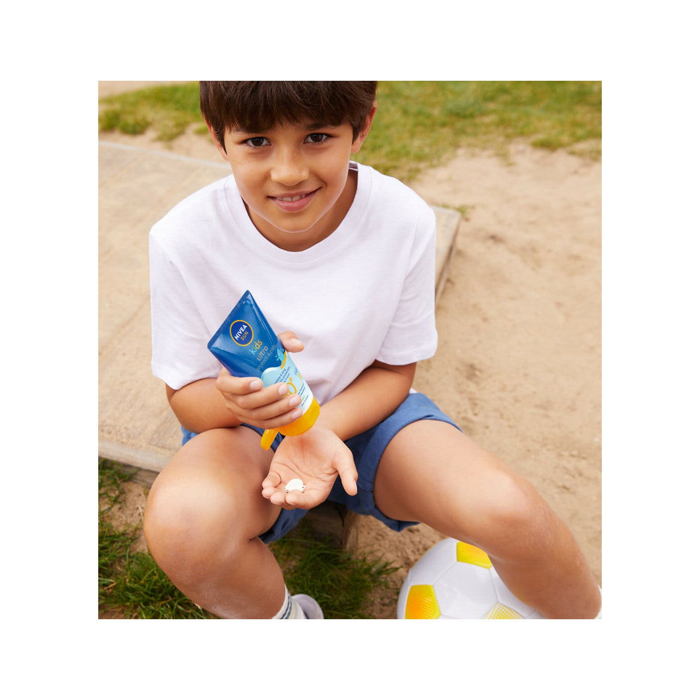 Nivea Sun Lait Solaire Kids Ultra Protect & Play SPF 50+ Crème Solaire Enfants Waterproof 150 ml
