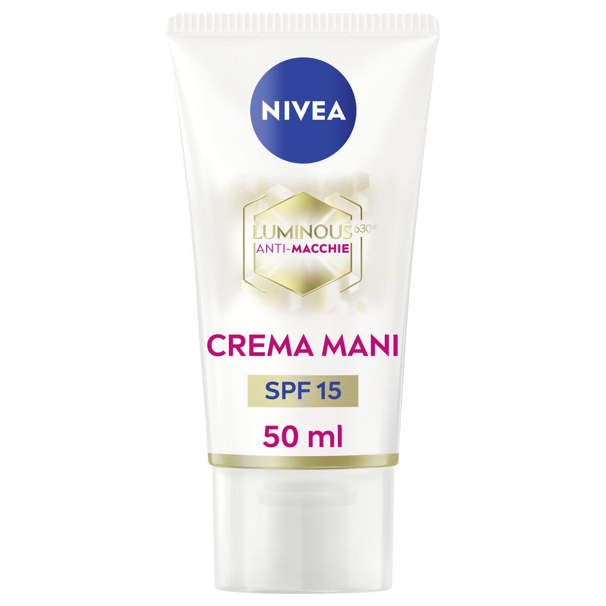 Nivea Cellular Luminous630 Crème pour les mains anti-taches, soin anti-âge avancé SPF15 50 ml