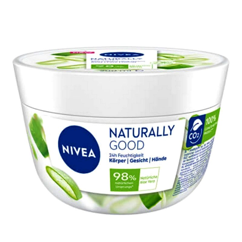 Nivea Naturally Good Crème Corps Hydratante à l'Aloès 200 ml