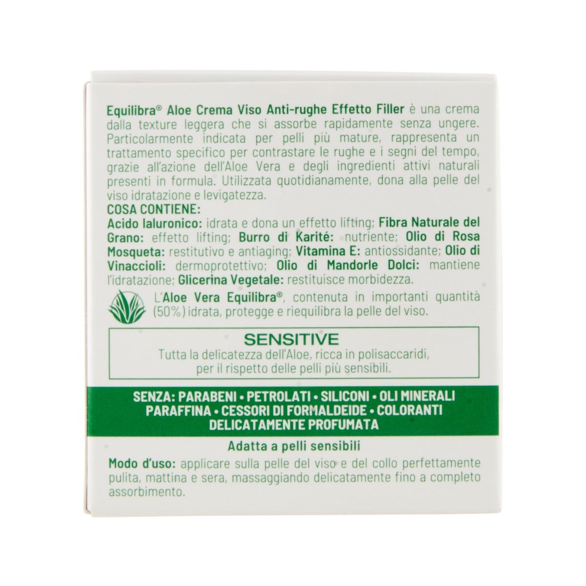 Equilibra Aloe Crema Viso Anti-Rughe 50ml
