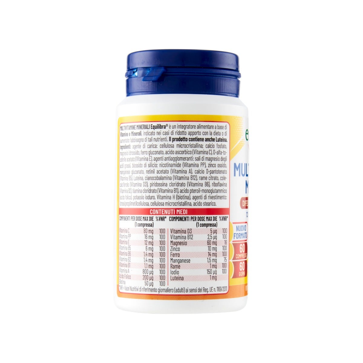 Equilibra Multivitamine Minerali 60 Compresse
