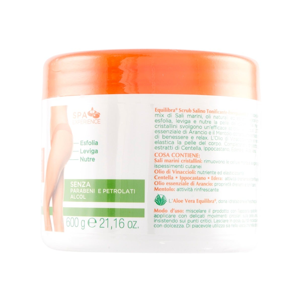 Equilibra Scrub Salino Tonificante Energizzante 600g