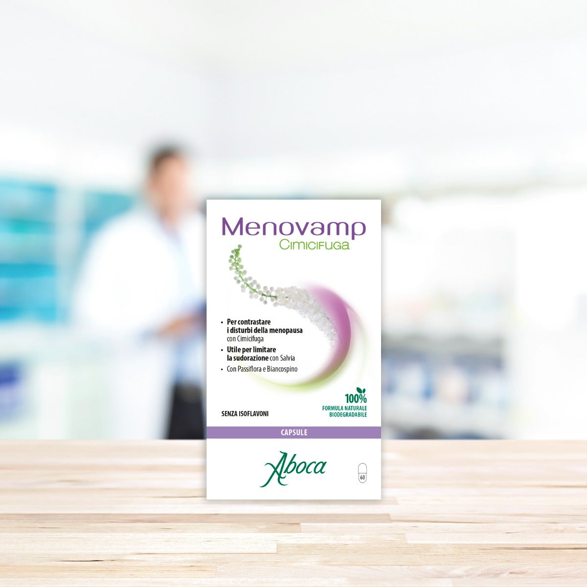 Aboca Menovamp Cimicifuga 60 gélules