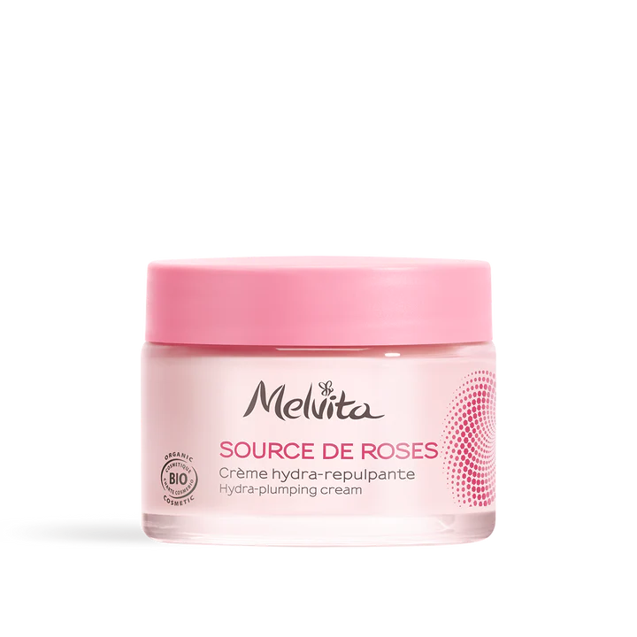 Melvita Crema Idratante Rimpolpante Source De Roses 50ml