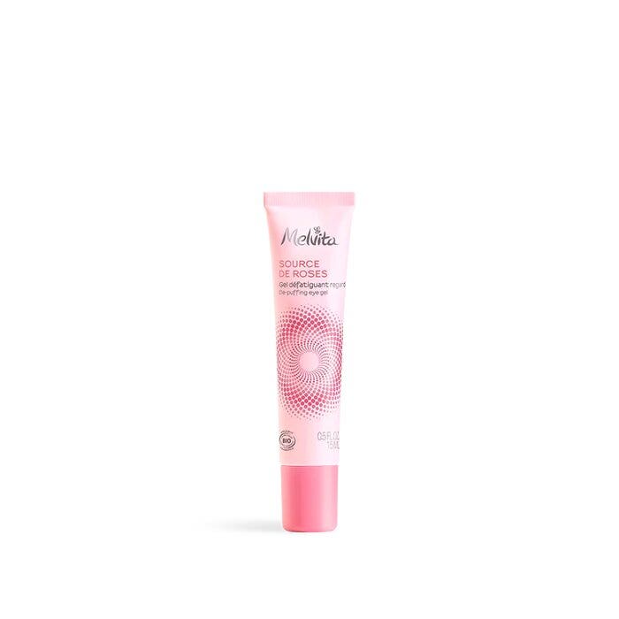 Melvita Gel Rafraîchissant Contour des Yeux Source De Roses 15 ml