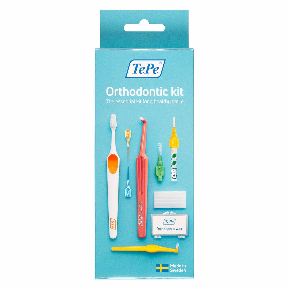 TePe Orthodontic Kit : l'essentiel pour les porteurs d'appareil dentaire